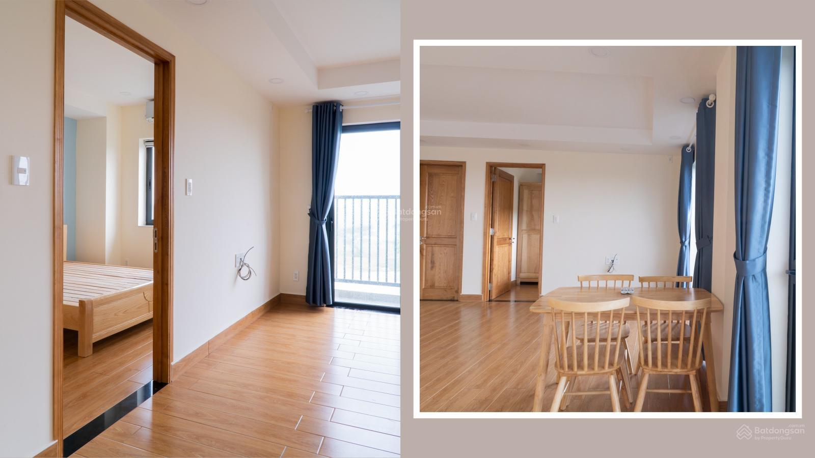 Cho thuê căn hộ dịch vụ full nội thất. 60m2, 2 phòng ngủ, view công viên sông cực đẹp