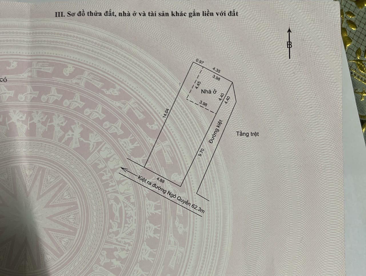 bán nhà kiệt ngô quyền phường Mân Thái sơn trà đà nẵng